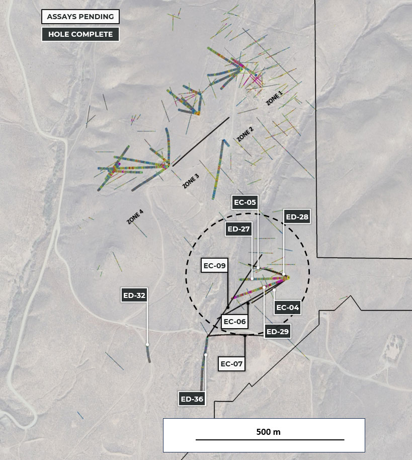 Herman Area 2025 Drilling Map